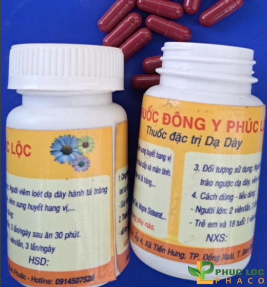 THUỐC ĐẶC TRỊ DẠ DÀY